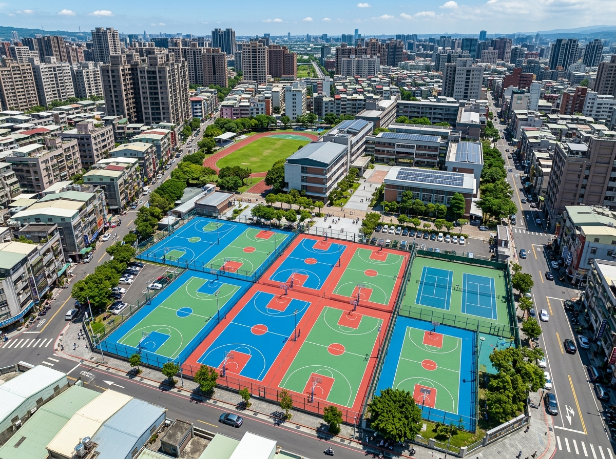 延安市混合型塑胶跑道硅PU篮球场 - 哪里好